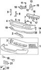 4l3z17d957da Ford Part Bumper Cover -150