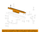 4l5z17b807bac Rear 02-11 Pad Oem Ford Bumper-step Ranger