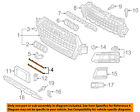 4m0807967brn4 Audi Oem 2017 Q7-bumper