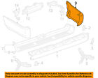 5210635081 4runner Bumper-extension Toyota Oem 00-02 Rear
