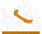 5210135320 4runner Front 96-98 Bumper-face Toyota Oem Bar