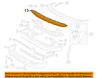 5212535020 4runner Oem Front 99-02 Toyota Bumper-filler