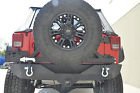 Rbsttb-01 4x4 Carrier Jeep Black Bumper Rear Tow Jk Tire Wrangler