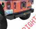 5033-171 Olympic 4x4 Products Gloss Black Urban Bumper Ends