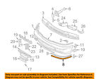 51117005962 Bmw Oem Front Molding Right