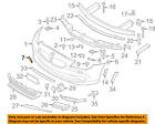51117282909 Bmw Oem Front Hook Eye Cover Cap