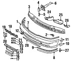 51118172386 Bmw Beam Oem Genuine Reinf