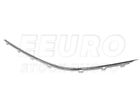 51118226555 Genuine Bmw New Bumper Molding Front Driver Side Chrome