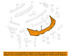 51123400941 Rear Oem Cover 04-06 X3 Bumper-bumper Bmw