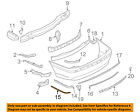 51127033490 Bmw Oem Rear Molding Right