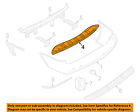 5113012ab Rear Chrysler Oem Bumper-reinforcement