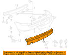 5116367ab Patriot 07-10 Chrysler Absorber Oem Foam Impact Jeep Bumper-bumper