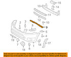 520290r010 Toyota Oem Front Reinforcement