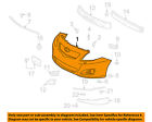 5211902990 09-10 Toyota Oem Corolla-bumper Cover