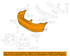 521190z938 05-08 Corolla-bumper Toyota Oem Cover