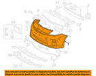 5211947934 Toyota Oem 12-13 Cover Prius-bumper