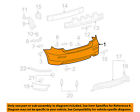 5215902968 Bumper-bumper Matrix Toyota Rear 09-10 Cover Oem
