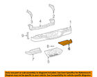 521630c030 Toyota Oem Tundra Rear Plate Outer Right