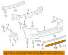 521690e050 Toyota Oem 11-13 Highlander