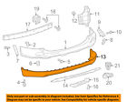 521690r010 Toyota Oem 16-17 Rav4 Rear Bumper-lower