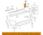 523580r010 Toyota Oem Rear Plate Left