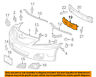 5261133140 Toyota Oem Camry Front Impact Absorber Bar Rebar