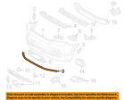 5271135030 Bumper-trim Molding 4runner Oem Front Toyota 10-13