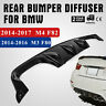 543fg002171506586819 Vevor Bmw Rear Diffuser Lip Performance Style Carbon 891783536721