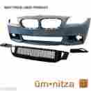 55-1000-00p Umnjy Bmw 2010-2013 F10 Mtech Style Front Bumper Fog 535 528 550 Sport Best No Pdc