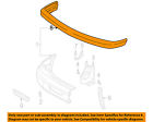 55076500 Van-bumper Ram 3500 Oem Chrysler 99-03 Cover-upper Dodge
