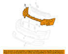 55077649ae 05-07 Oem Foam Impact Bumper-bumper Dodge Chrysler Dakota Absorber