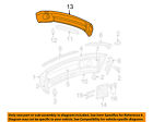55077960ac Ram Oem Dodge Front Bumper-face Bar 03-09 2500 Chrysler