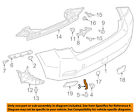 57707fj201 Subaru Oem Impreza Rear Bracket