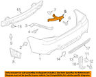 57717fg060 Subaru Oem Impreza Rear Reinforcement Left