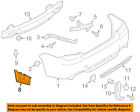 57731fg410 Subaru Oem Impreza Rear Left
