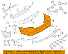 5c6807421fgru Volkswagen Vw Oem Jetta Rear