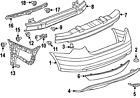 5c6807421gru Volkswagen Bumper Oem Cover Genuine