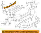 5gm807863a Volkswagen Vw Oem Golf Sportwagen Rear