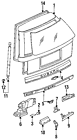 62714ac020 Subaru Genuine Oem Weatherstrip