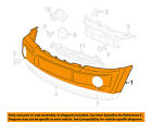 68033744ab Grand Cherokee-bumper Cover Oem Jeep 08-10 Chrysler
