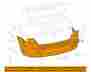 68034223al Mopar Dodge Chrysler Oem 09-11 Journey Rear Bumper-bumper Cover