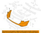 68078314ac Chrysler 11-13 Oem Cover Jeep Cherokee Bumper-bumper Rear Grand