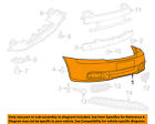 200-bumper 68082047ad Cover Oem Chrysler 11-13