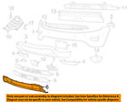68143105ac Oem Chrysler Bumper-applique Jeep Cherokee 2014 Grand Front