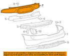 68194698ab Mopar Chrysler Oem Rear Bumper-rear