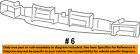 68225705aa Mopar Dodge Chrysler Oem Journey Bumper Impact Absorber Bar