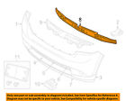 68227139aa Oem Bar Front Bumper-impact Chrysler
