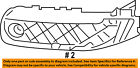 68227825aa Mopar Dodge Chrysler Oem Front Cover Upper Bracket Left