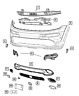 68311026aa Mopar Jeep Genuine Front Fascia