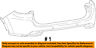 68351629ab Mopar Jeep Chrysler Oem Compass Rear